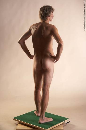 Nude Man White Standing poses - ALL Slim Short Grey Standing poses - simple Realistic