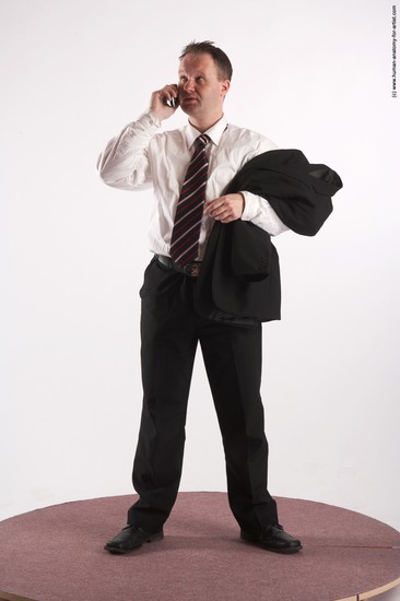 Business Holding Man White Standing poses - ALL Average Short Grey Standing poses - simple Academic