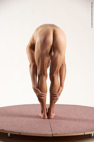 Nude Man White Laying poses - ALL Athletic Short Brown Laying poses - on stomach Multi angles poses Realistic