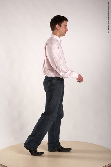 Casual Man White Standing poses - ALL Average Short Brown Standing poses - simple Academic