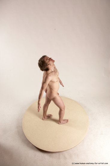 Nude Man White Standing poses - ALL Slim Short Brown Standing poses - simple Multi angles poses Realistic