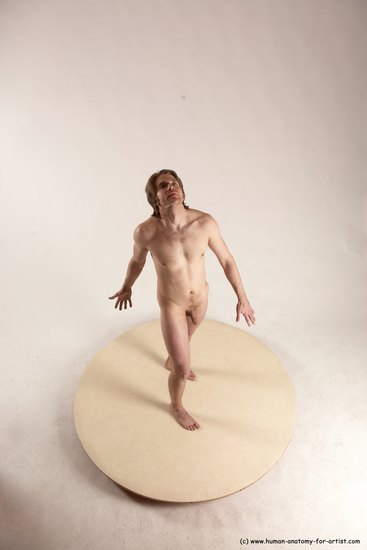 Nude Man White Standing poses - ALL Slim Short Brown Standing poses - simple Multi angles poses Realistic