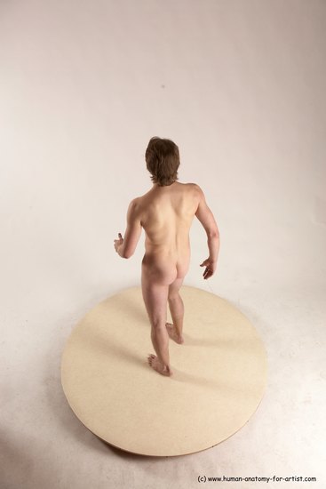 Nude Man White Standing poses - ALL Slim Short Brown Standing poses - simple Multi angles poses Realistic