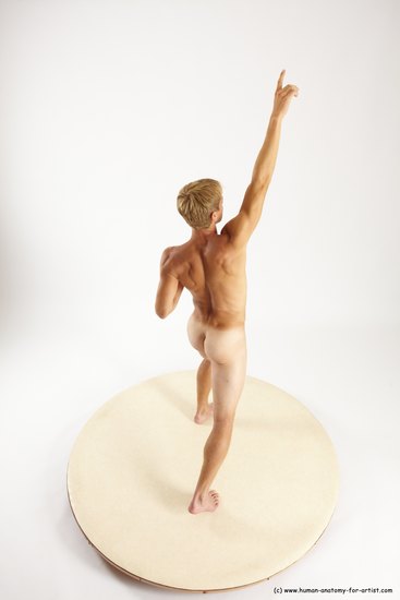 Nude Man White Standing poses - ALL Athletic Short Brown Standing poses - simple Multi angles poses Realistic