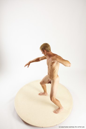 Nude Man White Standing poses - ALL Athletic Short Brown Standing poses - simple Multi angles poses Realistic