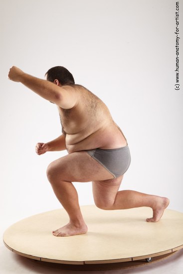 Underwear Man White Standing poses - ALL Overweight Short Standing poses - bend over Black Academic