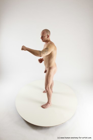 Man White Standing poses - ALL Slim Bald Standing poses - simple Multi angles poses Academic