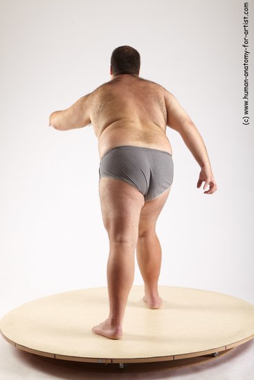 Underwear Man White Standing poses - ALL Overweight Short Black Standing poses - simple Academic