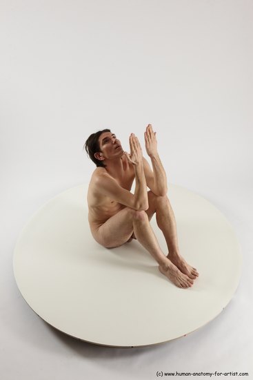 Nude Man White Standing poses - ALL Slim Short Brown Standing poses - simple Multi angles poses Realistic