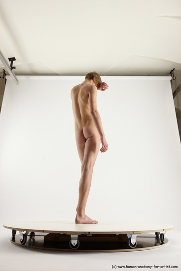 Nude Man White Sitting poses - simple Overweight Medium Blond Sitting poses - ALL Multi angles poses Realistic