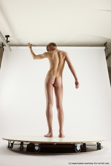 Nude Man White Sitting poses - simple Overweight Medium Blond Sitting poses - ALL Multi angles poses Realistic