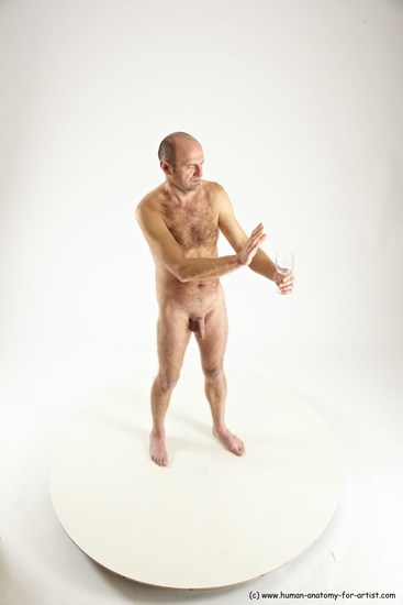 Nude Daily activities Man White Standing poses - ALL Slim Short Brown Standing poses - simple Multi angles poses Realistic