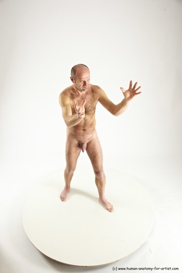 Nude Man White Standing poses - ALL Slim Short Brown Standing poses - simple Multi angles poses Realistic