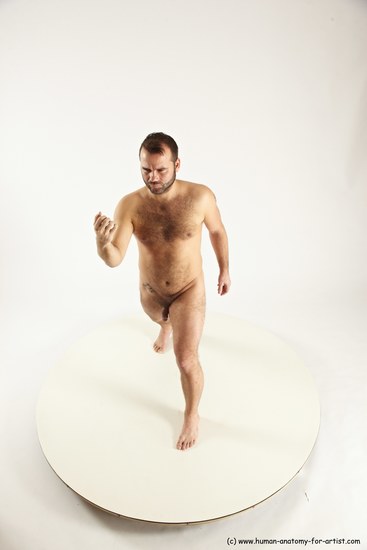 Nude Man White Standing poses - ALL Average Short Brown Standing poses - simple Multi angles poses Realistic