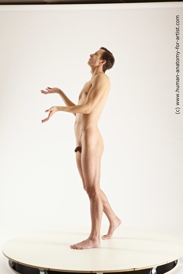 Nude Man White Sitting poses - simple Athletic Short Brown Sitting poses - ALL Multi angles poses Realistic