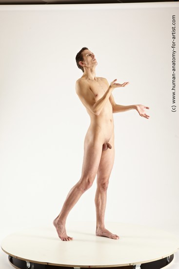 Nude Man White Sitting poses - simple Athletic Short Brown Sitting poses - ALL Multi angles poses Realistic