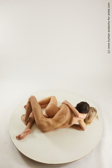 Nude Woman - Man Laying poses - ALL Slim Multi angles poses Realistic