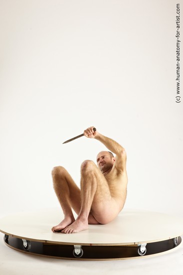 Nude Man White Laying poses - ALL Average Short Brown Laying poses - on back Multi angles poses Realistic