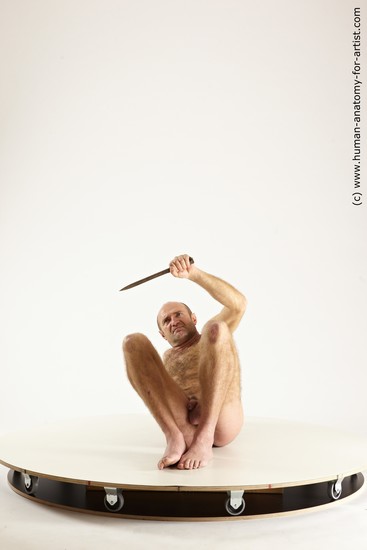 Nude Man White Laying poses - ALL Average Short Brown Laying poses - on back Multi angles poses Realistic