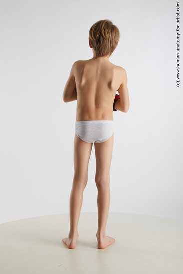 Underwear Man White Standing poses - ALL Slim Medium Blond Standing poses - simple Standard Photoshoot  Academic