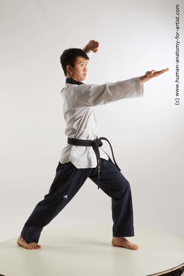 Martial art Man Asian Standing poses - ALL Fighting poses - ALL