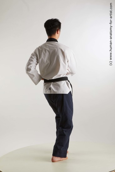 Sportswear Martial art Man Asian Standing poses - ALL Average Short Black Standing poses - simple Standard Photoshoot Academic Fighting poses - ALL