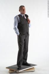 Business Man White Standing poses - ALL Average Short Grey Standing poses - simple Academic