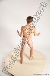 Nude Man White Standing poses - ALL Athletic Short Brown Standing poses - simple Multi angles poses Realistic