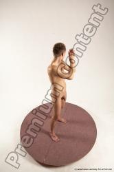 Nude Man White Standing poses - ALL Slim Short Brown Standing poses - simple Multi angles poses Realistic