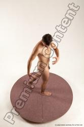 Nude Man White Standing poses - ALL Slim Short Brown Standing poses - simple Multi angles poses Realistic