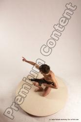 Nude Fighting with submachine gun Man White Standing poses - ALL Slim Short Brown Standing poses - simple Multi angles poses Realistic Fighting poses - ALL