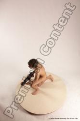 Nude Fighting with gun Man White Standing poses - ALL Slim Short Brown Standing poses - simple Multi angles poses Realistic Fighting poses - ALL