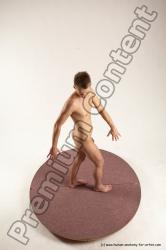 Nude Man White Standing poses - ALL Slim Short Brown Standing poses - simple Multi angles poses Realistic