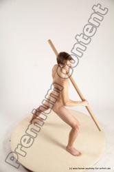 Nude Man White Standing poses - ALL Athletic Short Brown Standing poses - simple Multi angles poses Realistic