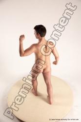 Nude Man White Standing poses - ALL Average Short Brown Standing poses - simple Multi angles poses Realistic