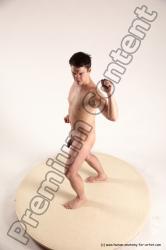 Nude Man White Standing poses - ALL Average Short Brown Standing poses - simple Multi angles poses Realistic