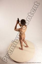 Nude Fighting with gun Man White Standing poses - ALL Slim Short Brown Standing poses - simple Multi angles poses Realistic Fighting poses - ALL