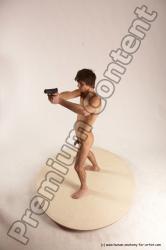 Nude Fighting with gun Man White Standing poses - ALL Slim Short Brown Standing poses - simple Multi angles poses Realistic Fighting poses - ALL