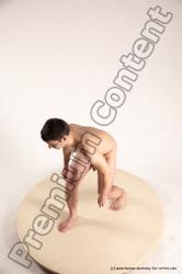 Nude Man White Standing poses - ALL Average Short Brown Standing poses - bend over Multi angles poses Realistic