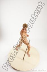 Nude Man White Standing poses - ALL Athletic Short Brown Standing poses - simple Multi angles poses Realistic