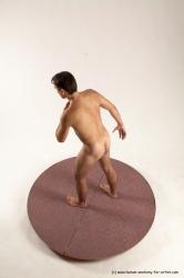 Nude Man White Standing poses - ALL Slim Short Brown Standing poses - simple Multi angles poses Realistic