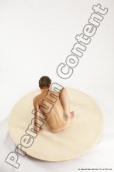 Nude Man White Standing poses - ALL Slim Short Brown Standing poses - simple Multi angles poses Realistic