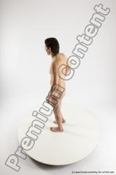 Nude Man White Standing poses - ALL Slim Short Brown Standing poses - simple Multi angles poses Realistic