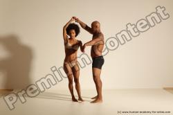 African dance reference poses of Holly & Ron