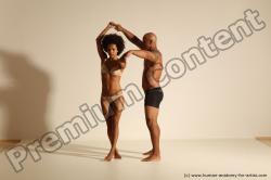 African dance reference poses of Holly & Ron