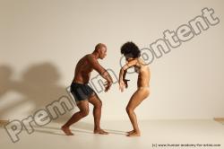 African dance reference poses of Holly & Ron