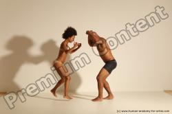 African dance reference poses of Holly & Ron