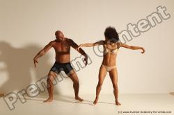 African dance reference poses of Holly & Ron