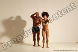 African dance reference poses of Holly & Ron