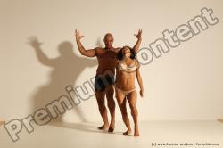 African dance reference poses of Holly & Ron